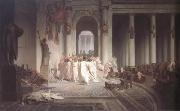 Alma, Jean-Leon Gerome,The Death of Caesar (mk23)